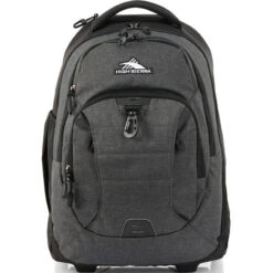 High Sierra Jarvis Pro 15.6" Laptop Wheel Backpack Black 47684