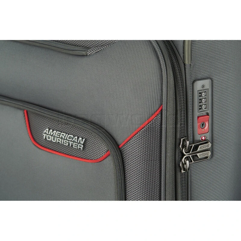 American Tourister Applite 4 Eco Softside Suitcase Set Of 3 Grey 45822, 45823, 45824 With FREE Worldwide USB Charging Adaptor 86350 5 American Tourister Applite 4 Eco Softside Suitcase Set Of 3 Grey 45822, 45823, 45824 With FREE Worldwide USB Charging Adaptor 86350 - Image 5