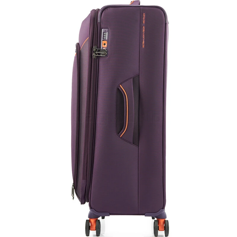 American Tourister Applite 4 Eco Softside Suitcase Set Of 3 Purple 45822, 45823, 45824 With FREE Worldwide USB Charging Adaptor 86350 3 American Tourister Applite 4 Eco Softside Suitcase Set Of 3 Purple 45822, 45823, 45824 With FREE Worldwide USB Charging Adaptor 86350 - Image 3