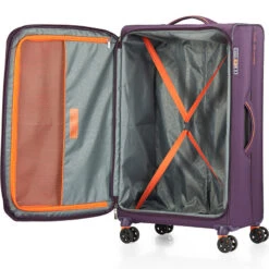 American Tourister Applite 4 Eco Softside Suitcase Set Of 3 Purple 45822, 45823, 45824 With FREE Worldwide USB Charging Adaptor 86350 9 American Tourister Applite 4 Eco Softside Suitcase Set Of 3 Purple 45822, 45823, 45824 With FREE Worldwide USB Charging Adaptor 86350 -Travel Storage Shop lrg 809