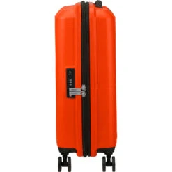 American Tourister Aerostep Small/Cabin 55cm Hardside Suitcase Bright Orange 46819 -Travel Storage Shop lrg 814