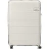 American Tourister Light Max Large 82cm Hardside Suitcase Off White 48200