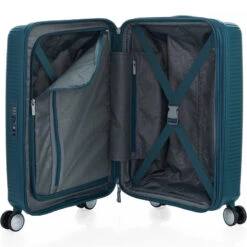 American Tourister Curio 2 Small/Cabin 55cm Hardside Suitcase Varsity 45138 -Travel Storage Shop lrg 828