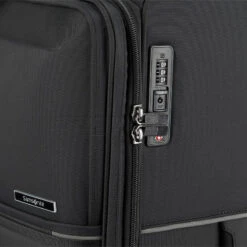 Samsonite 73H Large 78cm Softside Suitcase Black 38025 -Travel Storage Shop lrg 853