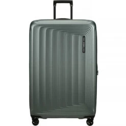 Samsonite Nuon Extra Large 81cm Hardcase Suitcase Matt Sage Khaki 34403