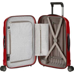 Samsonite C-Lite Small/Cabin 55cm Hardside Suitcase Chilli Red 22859 -Travel Storage Shop lrg 881