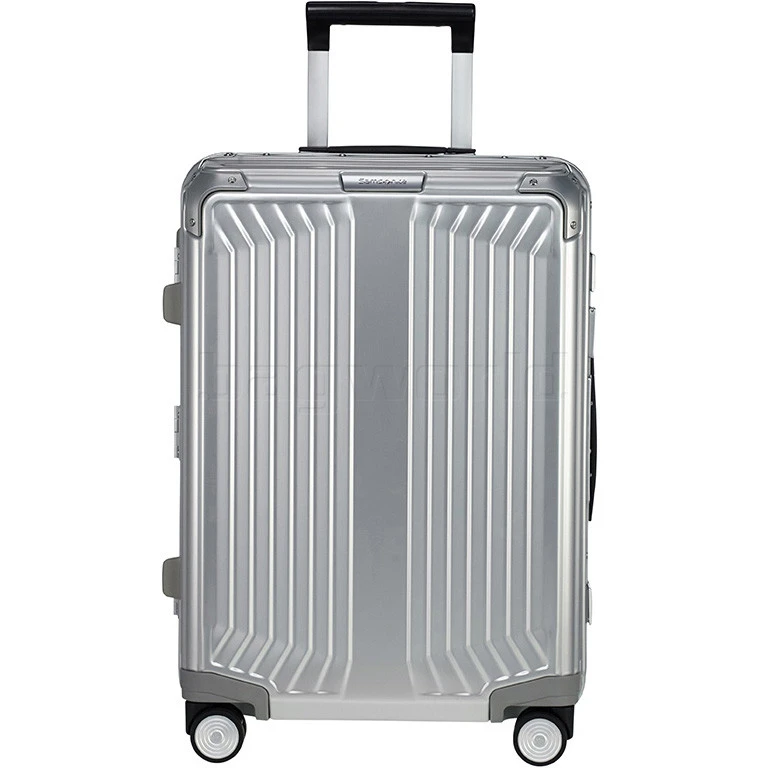 Samsonite Lite-Box ALU Small/Cabin 55cm Hardside Suitcase Aluminium 22705 1 Samsonite Lite-Box ALU Small/Cabin 55cm Hardside Suitcase Aluminium 22705
