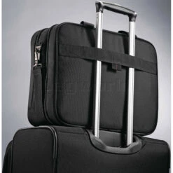 Samsonite Xenon 3.0 15.6" Laptop & Tablet Two Gusset Briefcase Black 89433 -Travel Storage Shop lrg 92