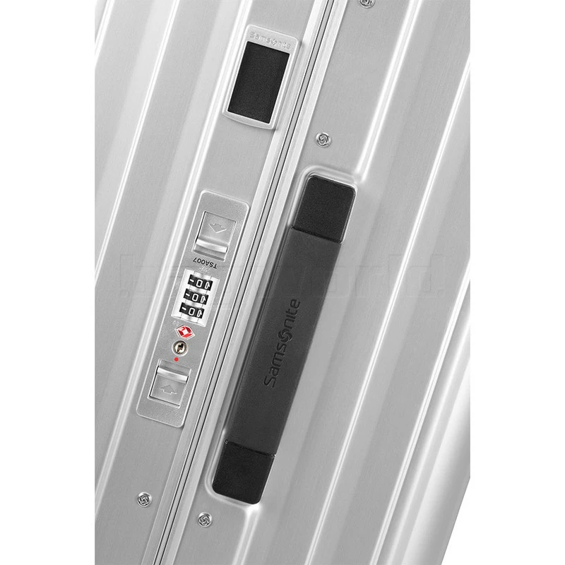 Samsonite Lite-Box ALU Small/Cabin 55cm Hardside Suitcase Aluminium 22705 5 Samsonite Lite-Box ALU Small/Cabin 55cm Hardside Suitcase Aluminium 22705 - Image 5