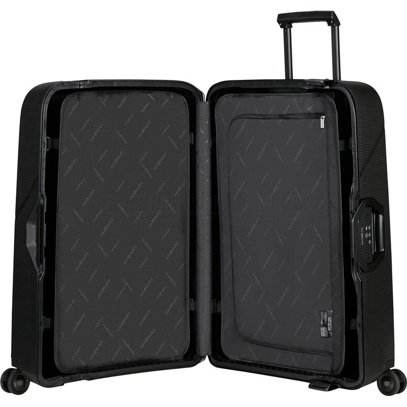 Samsonite Magnum Eco Hardside Suitcase Set Of 3 Graphite 39845, 39847, 39848 With FREE Worldwide USB Charging Adaptor 86350 5 Samsonite Magnum Eco Hardside Suitcase Set Of 3 Graphite 39845, 39847, 39848 With FREE Worldwide USB Charging Adaptor 86350 - Image 5