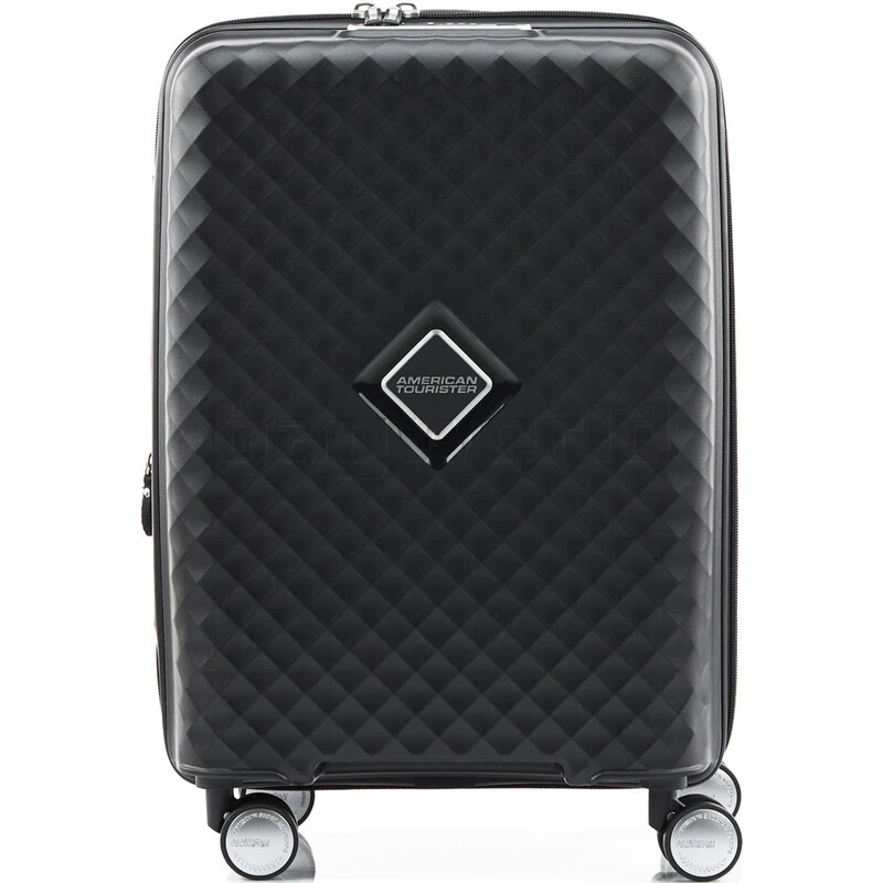 American Tourister Squasem Small/Cabin 55cm Hardside Suitcase Black 45745 1 American Tourister Squasem Small/Cabin 55cm Hardside Suitcase Black 45745