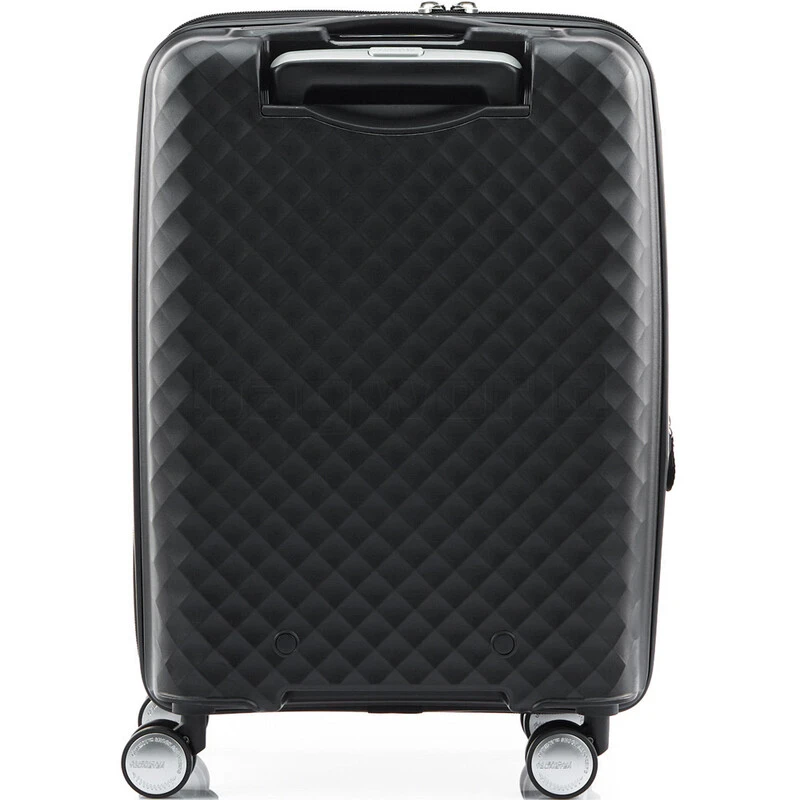 American Tourister Squasem Small/Cabin 55cm Hardside Suitcase Black 45745 2 American Tourister Squasem Small/Cabin 55cm Hardside Suitcase Black 45745 - Image 2