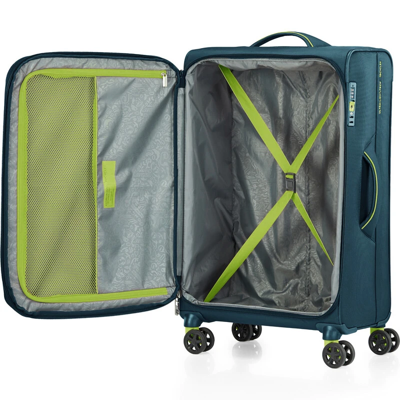 American Tourister Applite 4 Eco Medium 71cm Softside Suitcase Varsity 45823 5 American Tourister Applite 4 Eco Medium 71cm Softside Suitcase Varsity 45823 - Image 5